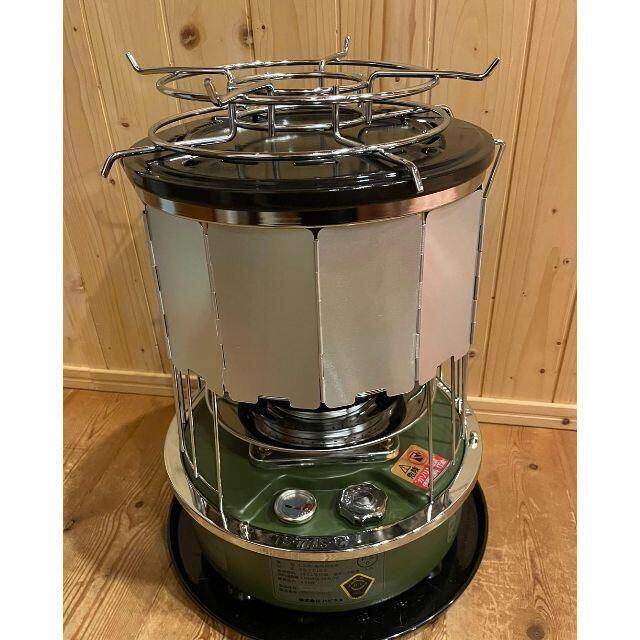 ニュー アルパカストーブコンパクト専用アルミ放物 反射板 五徳セット