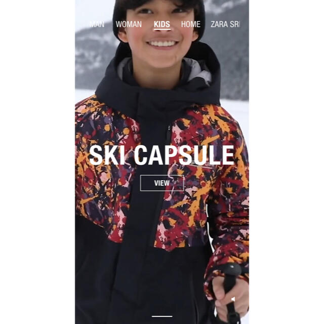 ZARA KIDS - zara kids スキーウェア 160の通販 by asa-mi's shop