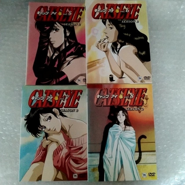 DVD「キャッツ❤アイ 2nd Season〈全9巻〉」レンタル落ちの通販 by