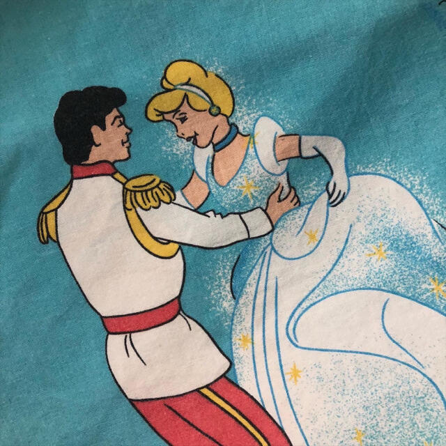 Disney - 訳あり❗️🌜ビンテージ 布団カバー🌛シンデレラ シーツの