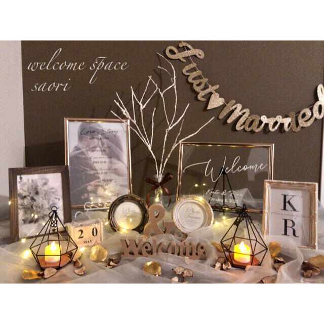 土日限定価格✨人気のゴールド系 ウェルカムスペースまとめ売りセット