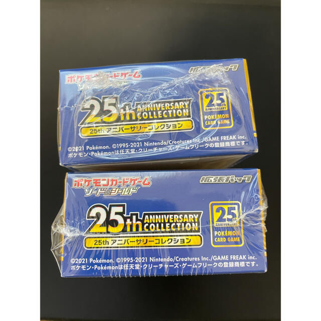 ポケモン - ポケモンカード25th ANNIVERSARY COLLECTION 2boxの通販 by