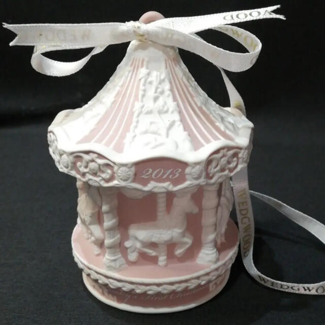 WEDGWOOD - ウェッジウッド オーナメント メリーゴーランド ピンク