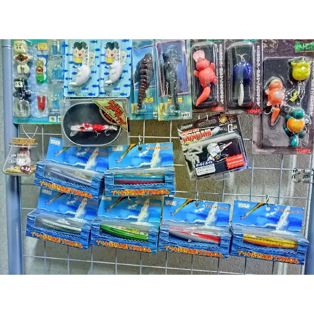 B級ルアー 57個セット キャラクタールアー 釣具 かわいいルアー 入手