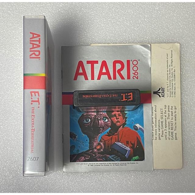 E.T. THE EXTRA TERRESTRIAL [ATARI2600]の通販 by Retro Cleo Valley