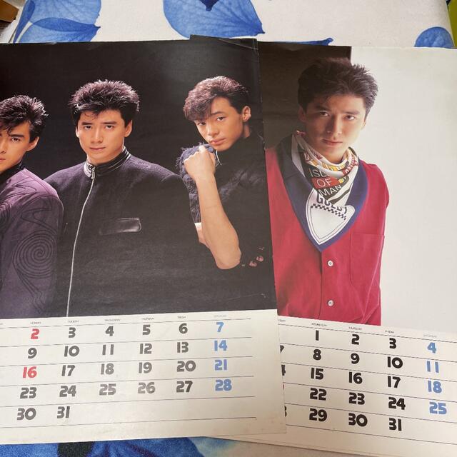 少年隊 1989年 カレンダー バラ 錦織一清メインの通販 by オレンジ｜ラクマ