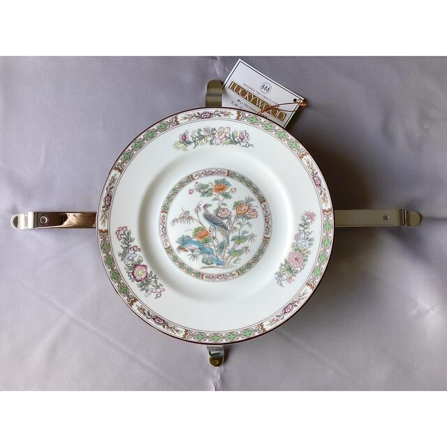 ケーキスタンド ラッキーウッド 18-10 ステンレス 【未使用品】の通販