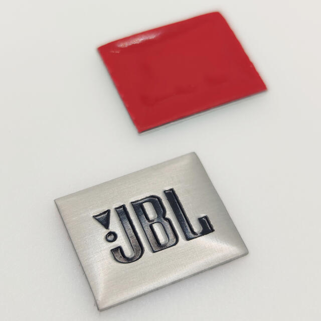 JBL ロゴ エンブレム 金属製プレート 2枚の通販 by Ichi_327's shop