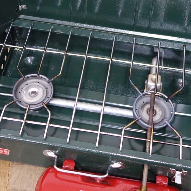 Coleman - コールマン ツーバーナー 416-700J 専用ケース付 コンロ