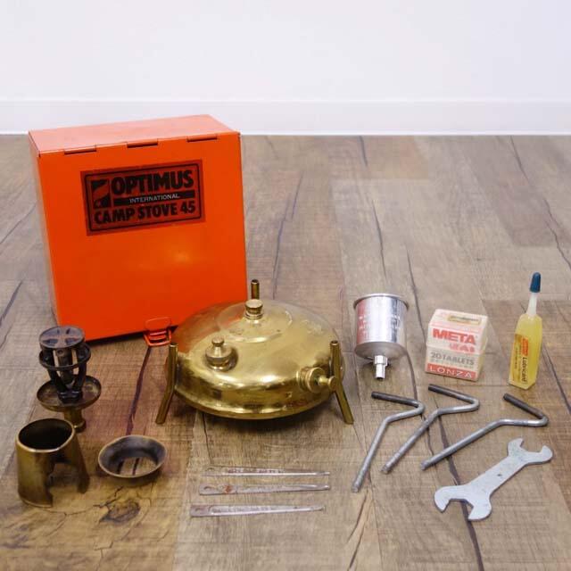 オプティマス No.45 キャンプ ストーブ ケロシン シングルバーナーの