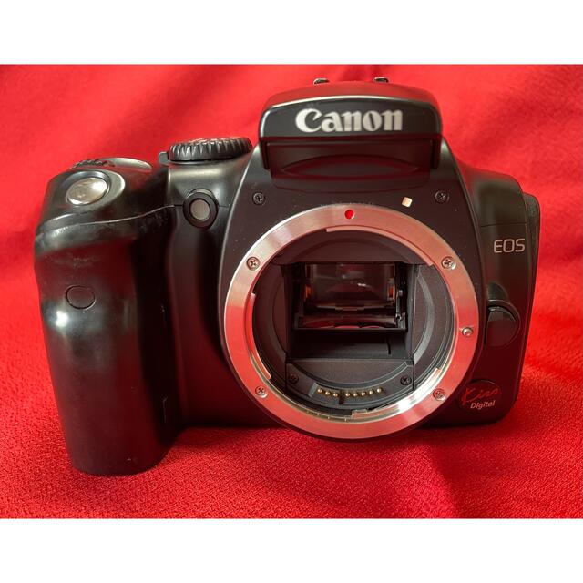 Canon - 箱付き Canon EOS KISS DIGITAL レンズKIT 一眼レフの通販 by