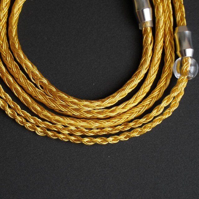 超希少】16芯 金メッキリケーブル 膨張式mmcx/4.4mm バランスの通販 by