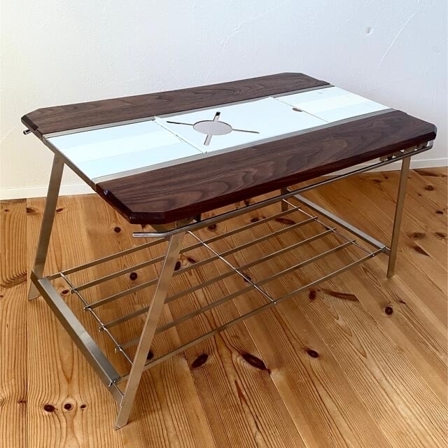 Bilcoast ビルコースト ウォルナット ローテーブル camp geeksの通販