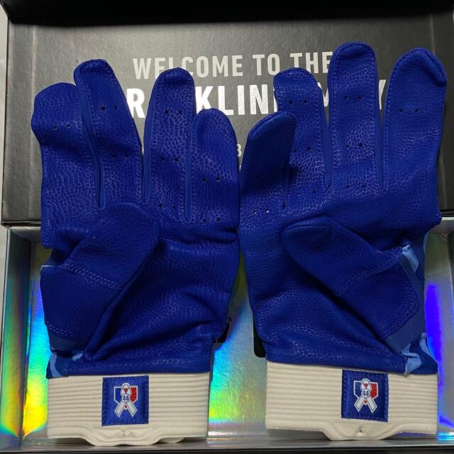 NIKE - 超限定 ヤンキース リゾ 支給品 NIKE バッティンググローブ 2XL