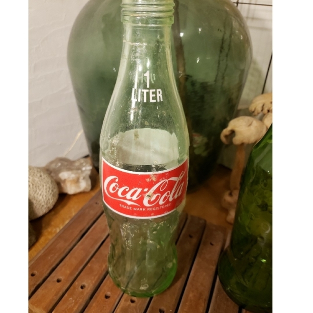 コカ・コーラ スプライト ビン ade グラス 空き瓶 レトロ 昭和レトロの
