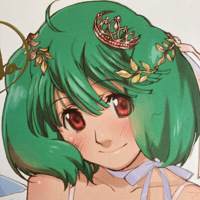 ランカ・リー サイン入り色紙 色コレ 一番くじプレミアム マクロスF D