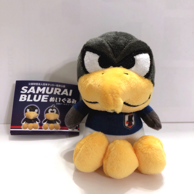 未使用 SAMURAI BLUE ぬいぐるみ サムライブルー JFA ガチャの通販 by