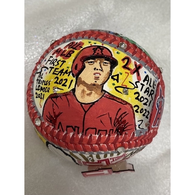 大谷翔平 チャールズファジーノ サインボールの通販 by 20170714｜ラクマ