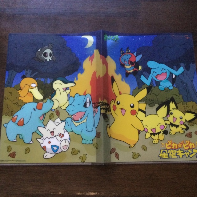 ポケモン - ポケットモンスター ピカピカ星空キャンプ 見開きタイプ