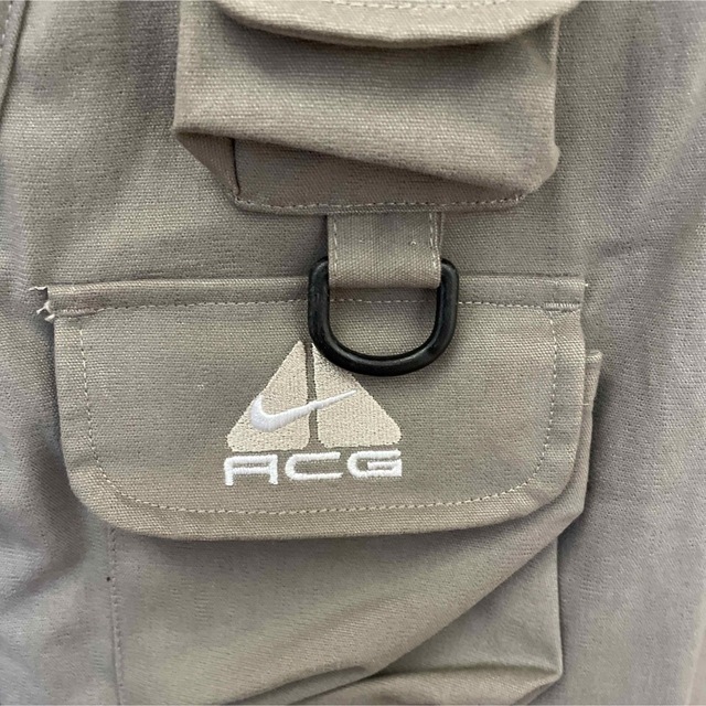 NIKE - 新品 90s NIKE ACG フィッシング ベスト グレー M 未使用の通販