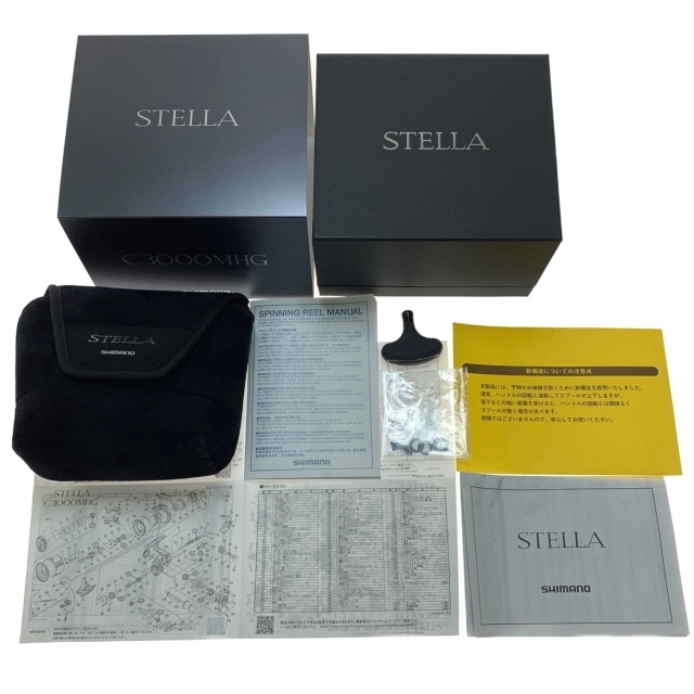 SHIMANO - ▽▽シマノ 22ステラ C3000MHG ハンドルノブカスタム 043917
