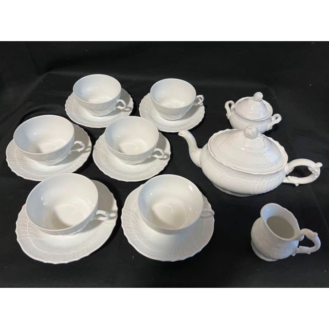 リチャードジノリ ベッキオホワイト ティーセット