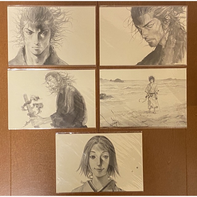 井上雄彦「最後のマンガ展」☆バガボンド☆ポストカード8枚セット【未