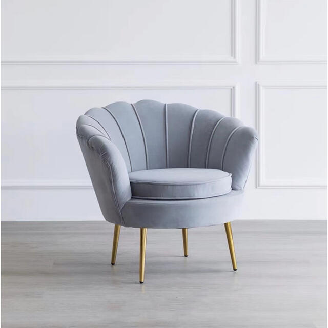 大人気 ピンク ソファー椅子 一人掛けソファ カラー ふわふわの通販 by