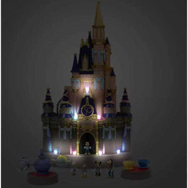 Disney - WDW 50周年 シンデレラ城ライトアッププレイセット 海外限定