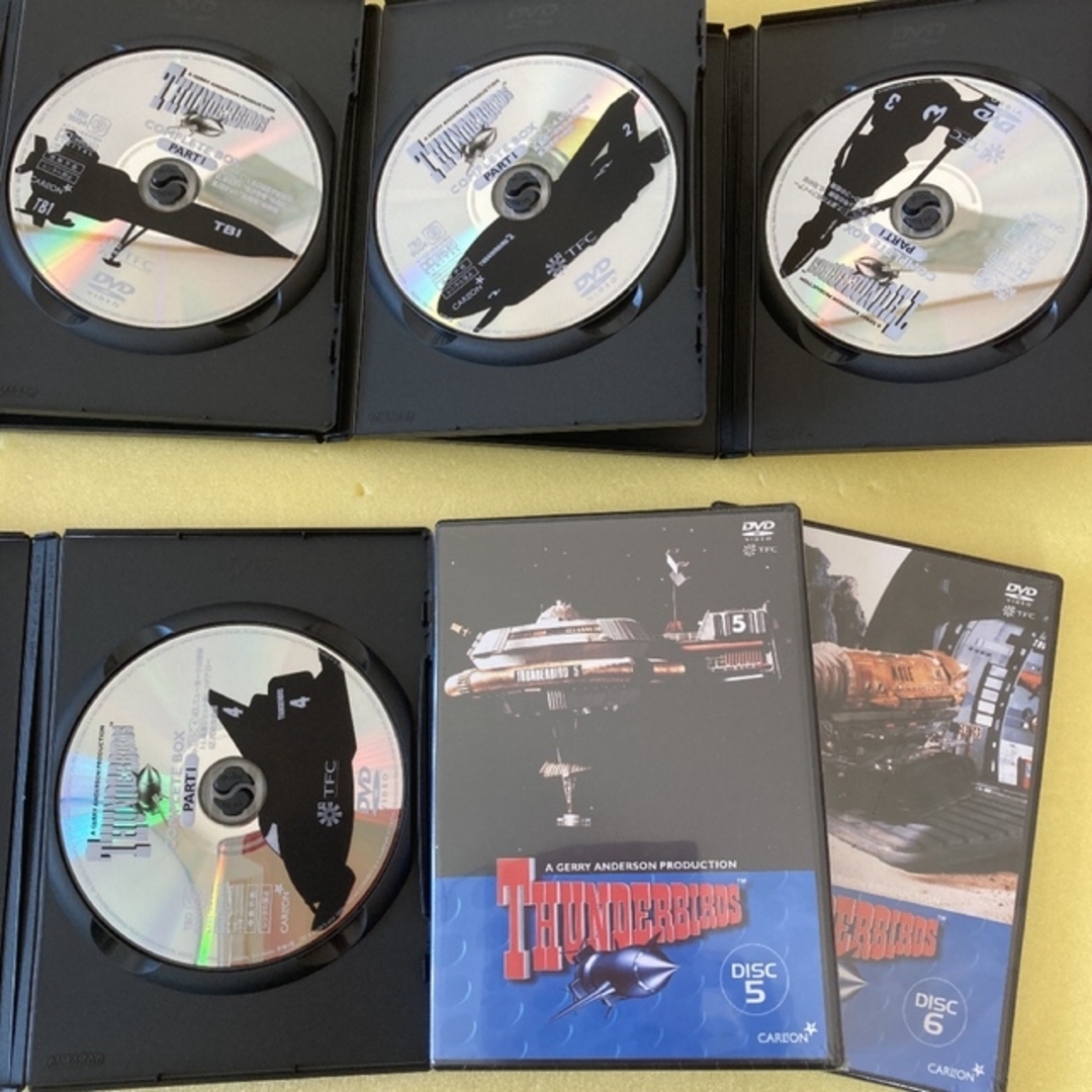 サンダーバード コンプリート ボックス PART1〈初回限定生産・6枚組