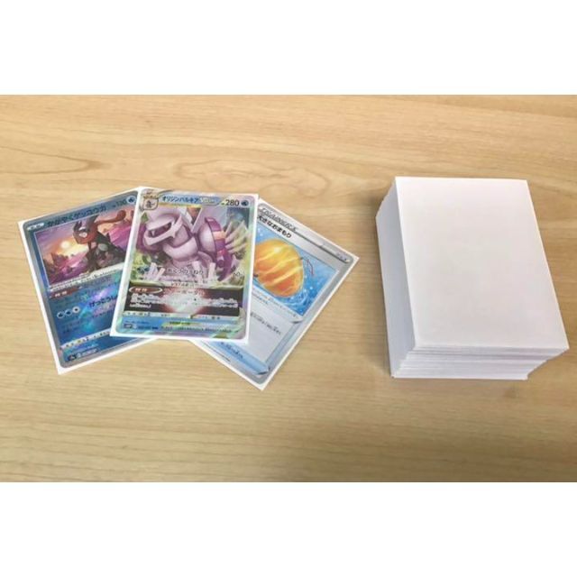 本格構築 【パルキアVSTAR】デッキ＆二重スリーブの通販 by かしこま