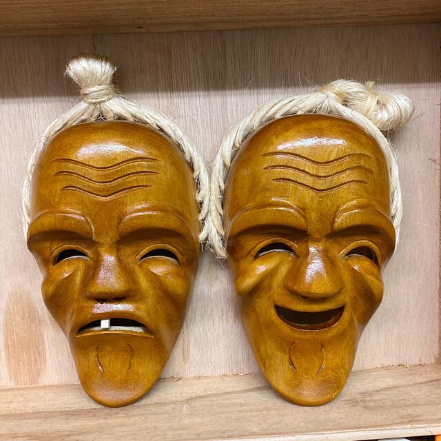 本番本物、田場由盛さんの「アンガマの面」の通販 by NANAshop｜ラクマ