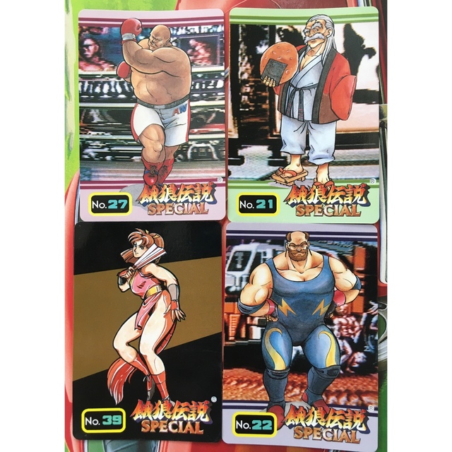 SNK - ファイナルファイト2 餓狼伝説カードダスの通販 by つむ