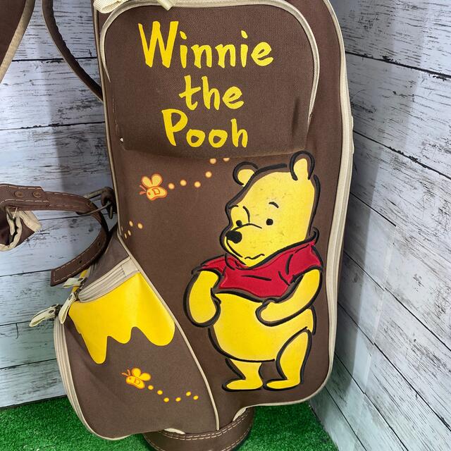 キャディバッグ 》プーさんキャディバッグ + アイアンカバーセットの