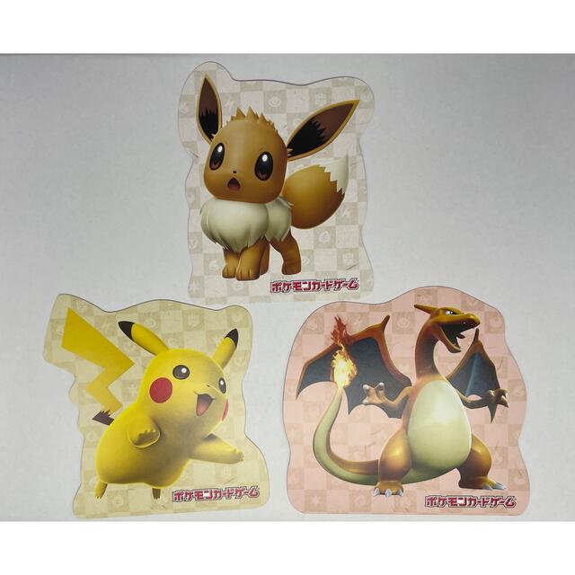 ポケモン - ポケモン ポストカード リザードン ピカチュウ イーブイ 3