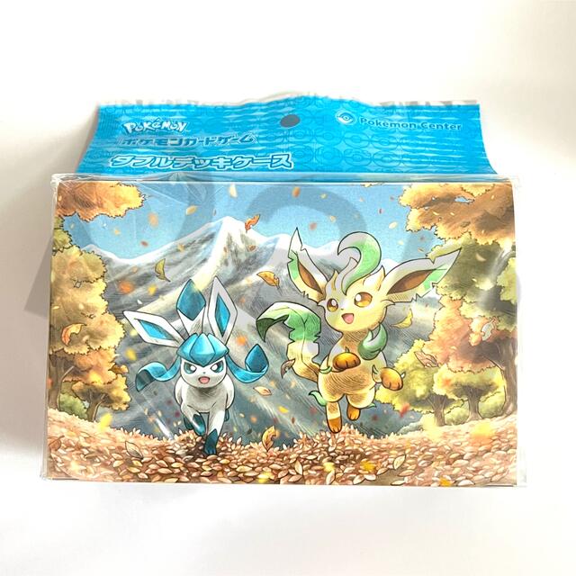 ポケモン - ダブルデッキケース リーフィア グレイシア イーブイ