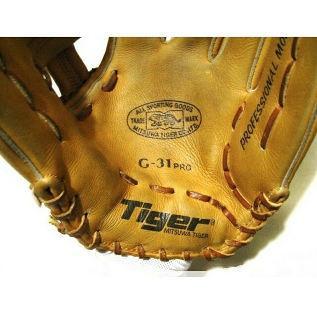 TIGER - ビンテージ 美津和タイガー 掛布モデル G-31PRO 内野用
