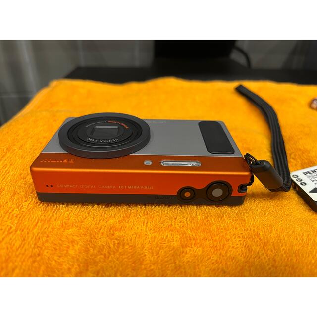 PENTAX - PENTAX OPTIO H90 オレンジ&シルバー 中古品の通販 by だ