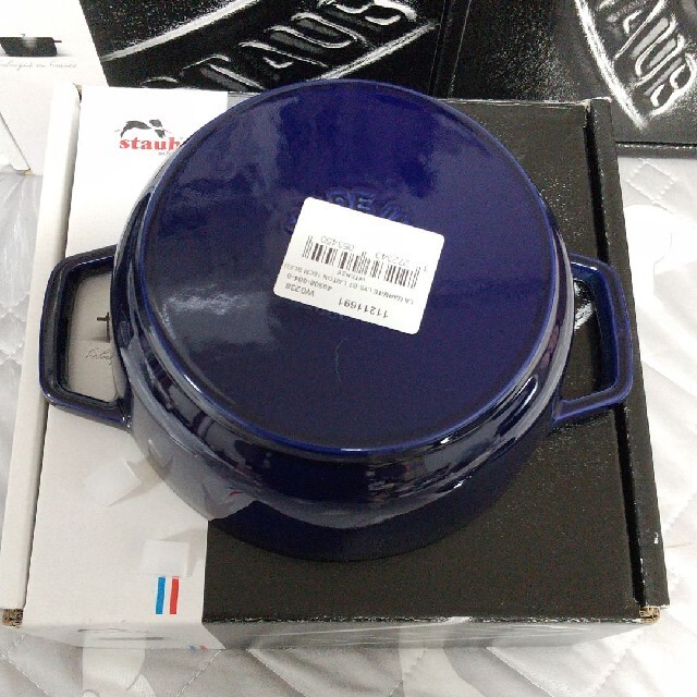 STAUB - 新品 ストウブ Wa-NABE S Lily リリー クランブルーの通販 by