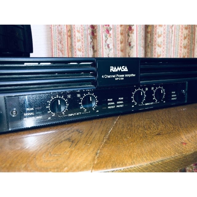 Panasonic - Panasonic RAMSA WP-C104 業務用4chパワーアンプUSEDの
