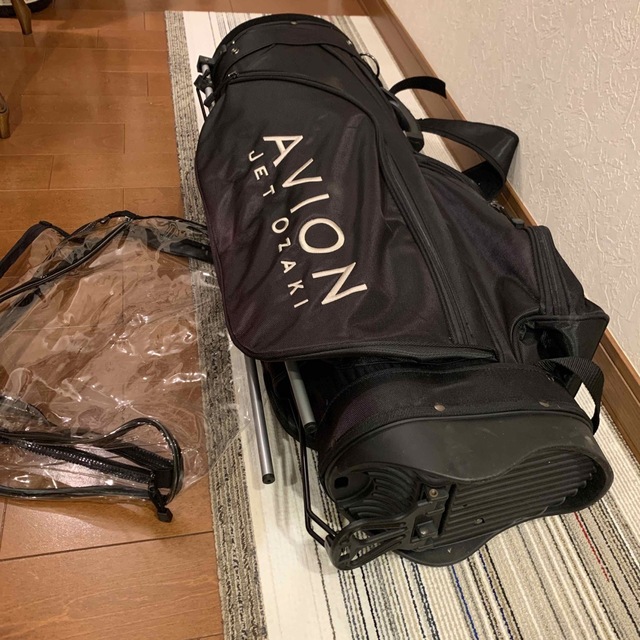 ヴィンテージ‼JET OZAKI尾崎健夫プロモデル スタンド式キャディバッグ