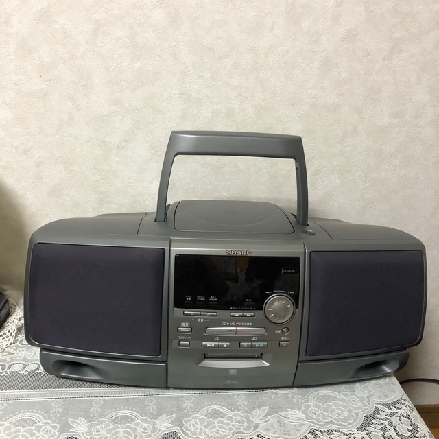 SHARP - 【ジャンク品】Sharp シャープ MD•CDコンポ MD-Z5の通販 by