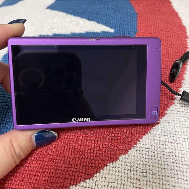 Canon - 1/27までの出品:Canon ixy 430F パープル 超美品の通販 by
