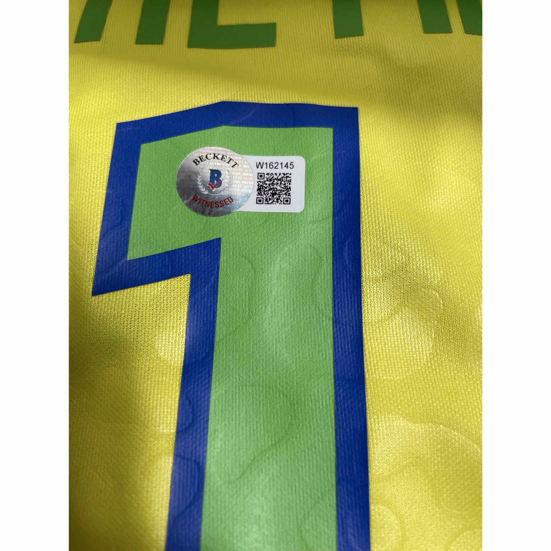 NIKE - ネイマール サイン入り ブラジル代表 22/23 ホーム 半袖