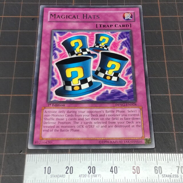 遊戯王 - 遊戯王 マジカルシルクハット 英語版 レア DPYG-EN028の通販