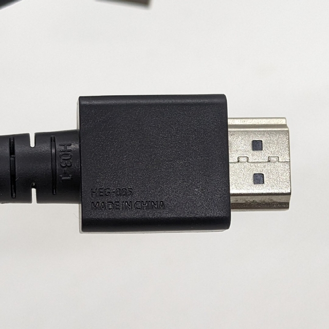 Nintendo Switch - 【中古】純正 Switch HDMIケーブル 有機EL付属品