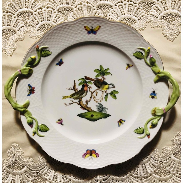 HERENDヘレンド ロスチャイルドバード プレート大型 【公式通販】