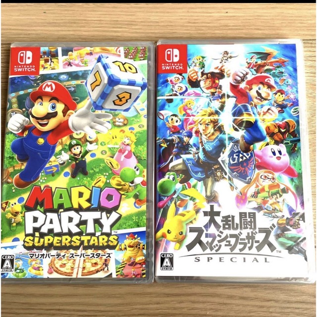 Nintendo Switch - Nintendo Switch マリオパーティ スマブラの通販 by