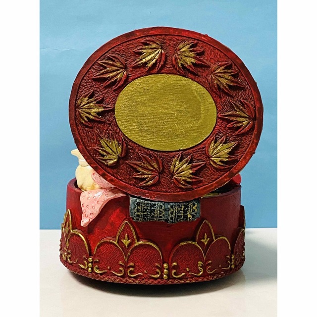 SANKYO - 【 美品 】アンティーク ミラー付きメイクボックス風 ネズミ