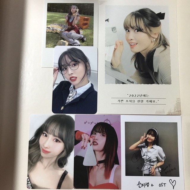 TWICE モモ トレカ他まとめ売りの通販 by よう｜ラクマ